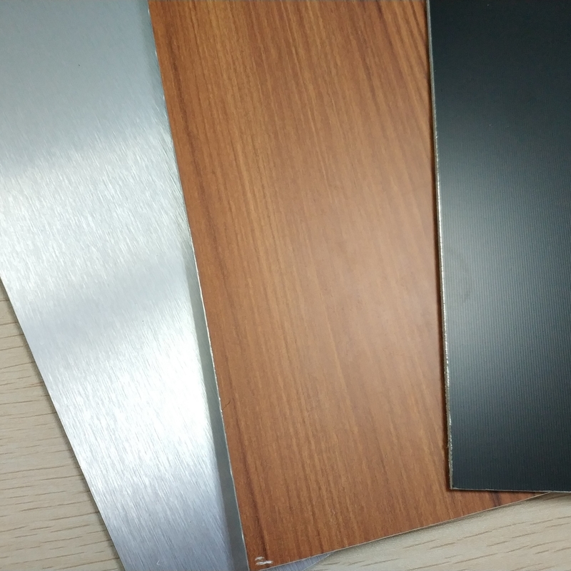 Brushed Finish Stainless Steel Composite Panel Exterior Wall Cladding Designs